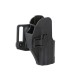 Quickly Pistol Holster with Locking Mechanism for USP - Black [CS]